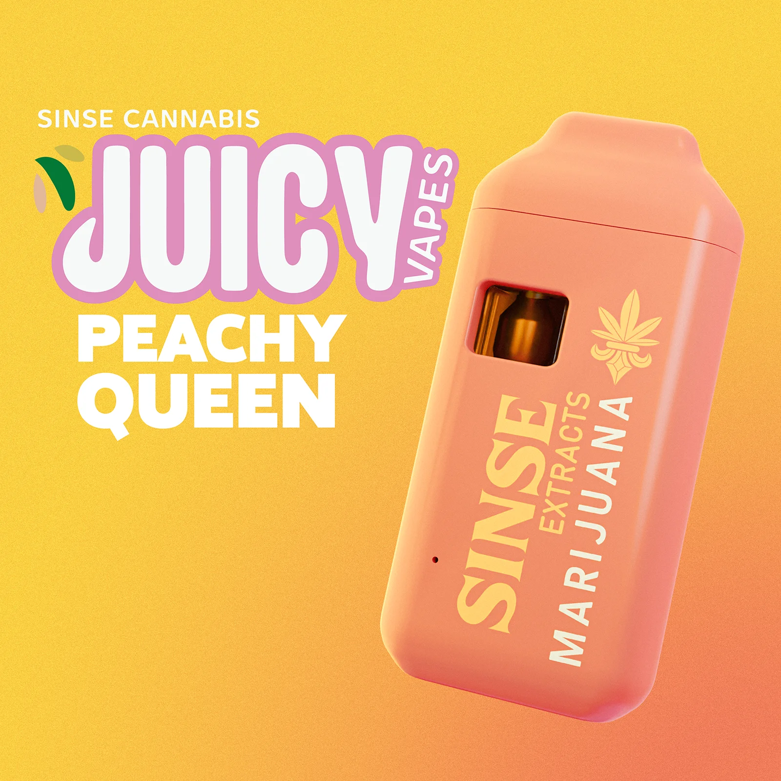 Photograph of product: Peachy Queen | Disposable