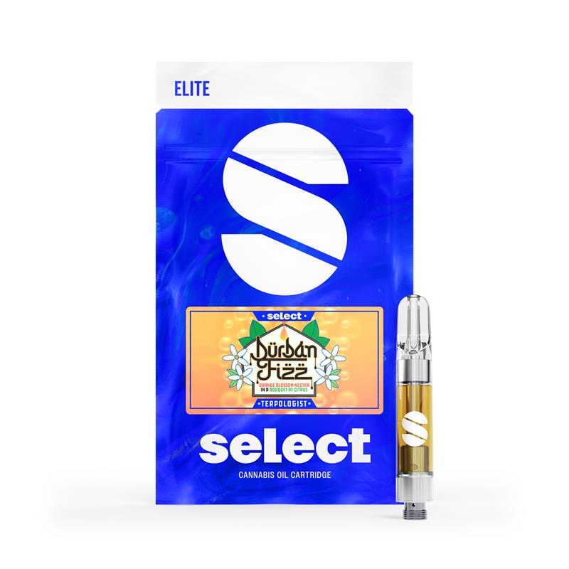 Photograph of product: Elite Terpologist Durban Fizz Cartridge 0.8g
