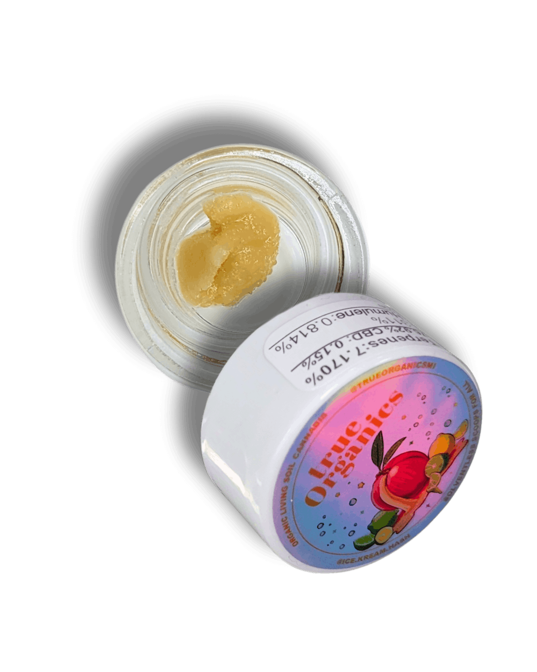Photograph of product: Nectarine Jelly Live Rosin