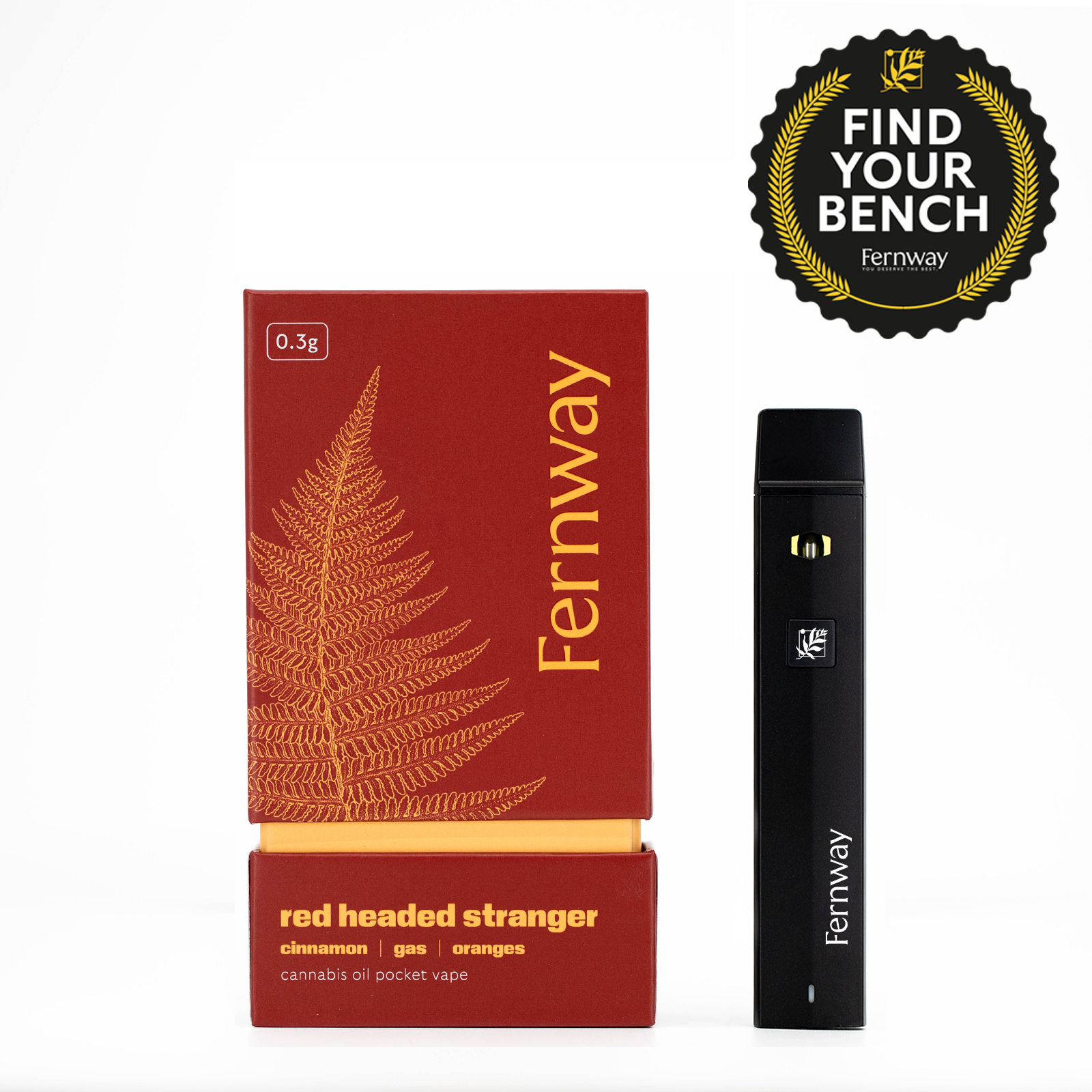 Photograph of product: Red Headed Stranger | All-In-One | 2g | by Fernway