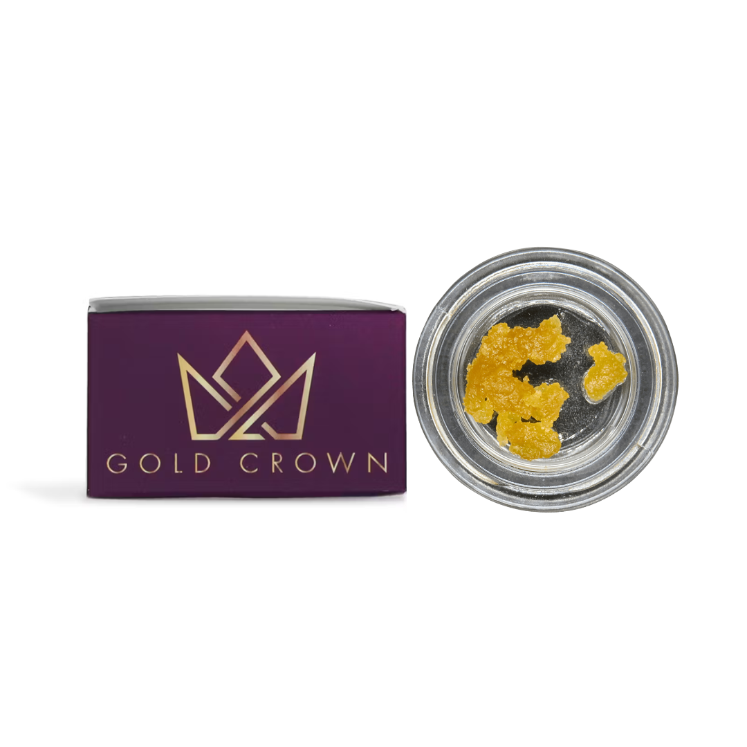 Photograph of product: Gold Crown | Electric Peanut Butter Cookie Crumble | 1g