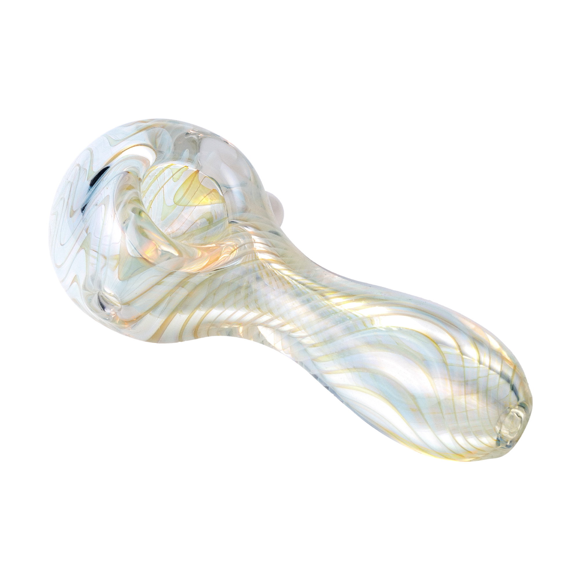 Photograph of product: Spoon Pipe Model A | Silver Fumed