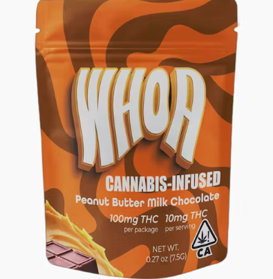 Photograph of product: PEANUT BUTTER MILK CHOCOLATE BITE | 100MG