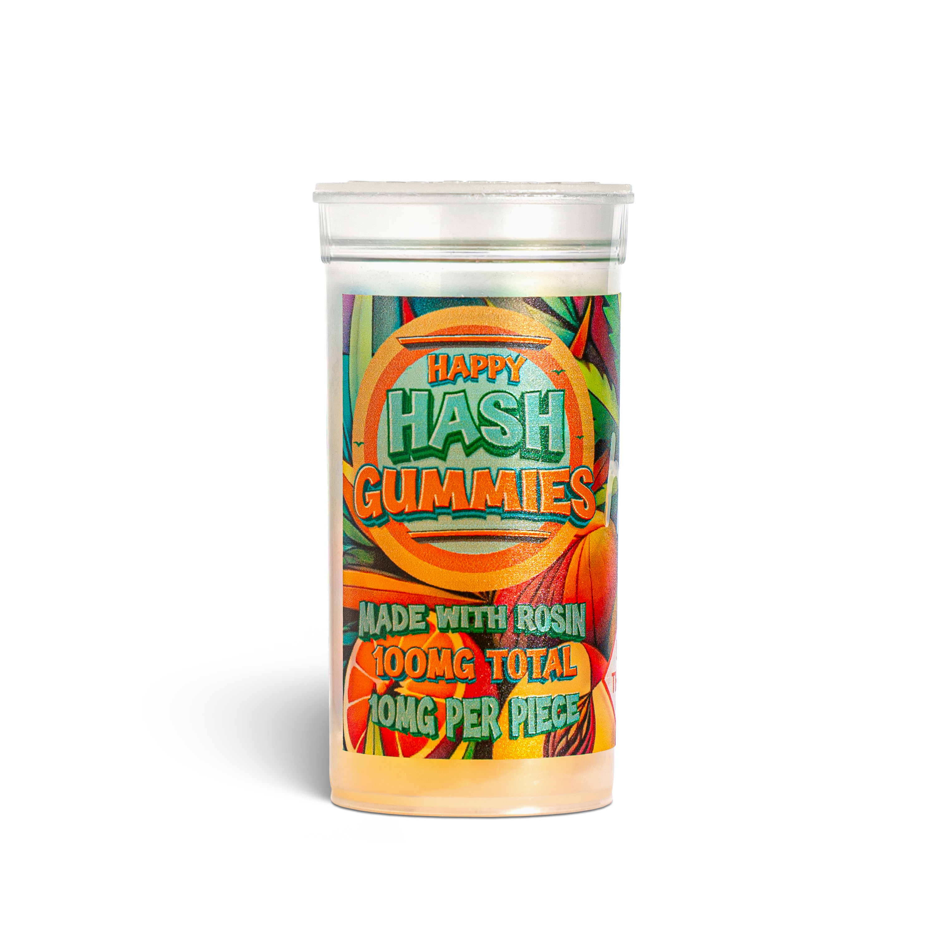 Photograph of product: Tropical au chocolat Gummies - 100mg
