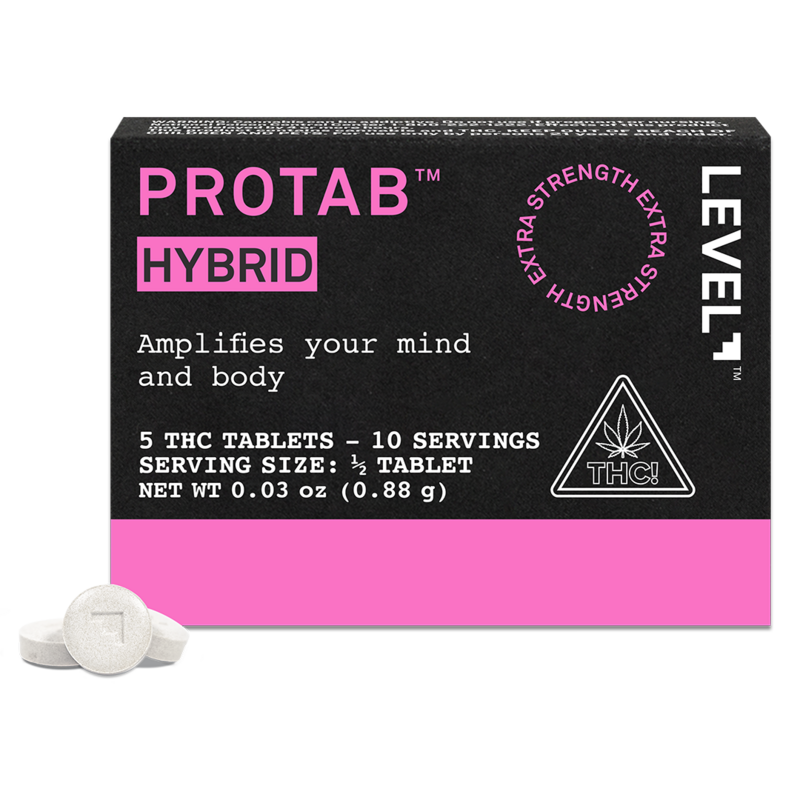 Photograph of product: Hybrid Extra Strength Protab | 100mg 5pk Tablets