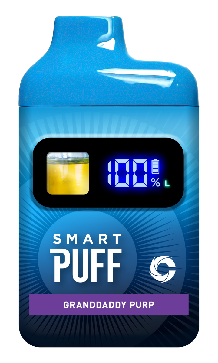 Photograph of product: SMART PUFF - GRANDDADDY PURPLE - DISPOSABLE VAPE