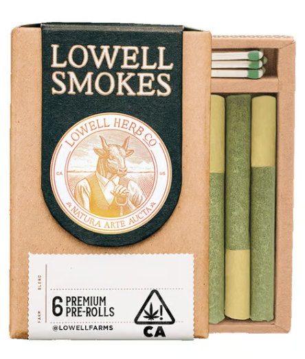 Photograph of product: Lowell Smokes | The Dreamers Oui'd Blend | 6pk/3.5g