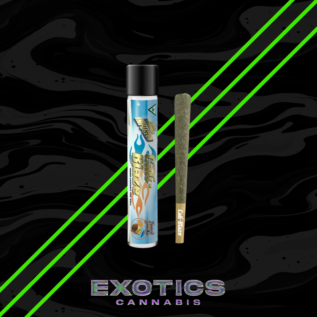 Photograph of product: Cali-Blaze - Tropical Smoothie Infused Pre-roll (3/$15)