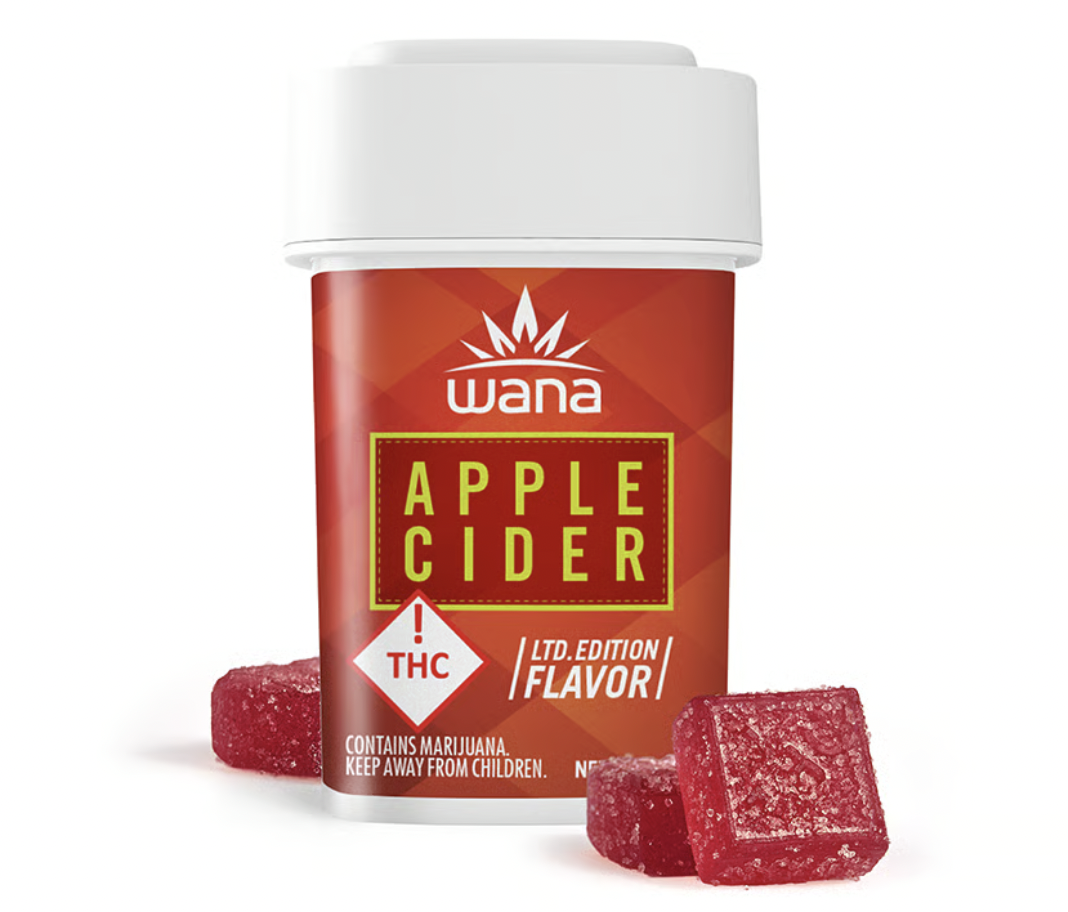 Photograph of product: Wana 100mg Apple Cider Limited Time