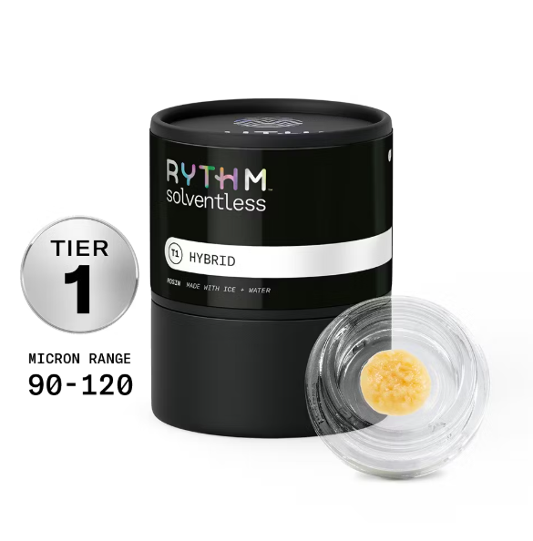 Photograph of product: Rythm Jet Fuel OG Solventless Rosin