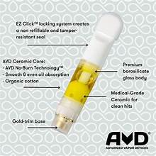 Photograph of product: Amnesia | Banana Split | 1g 510 Distillate Cartridge