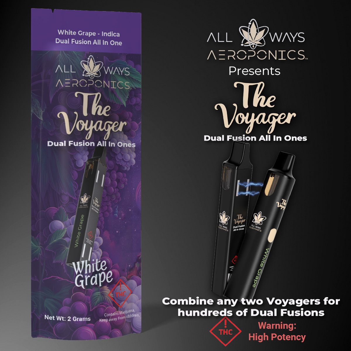 Photograph of product: AWA Voyager Dual Fusion - White Grape