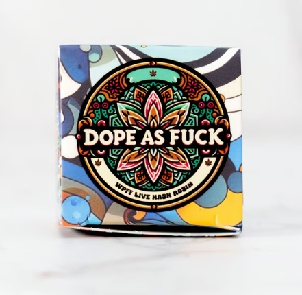 Photograph of product: Cranberry Spritzer Rosin 1 G