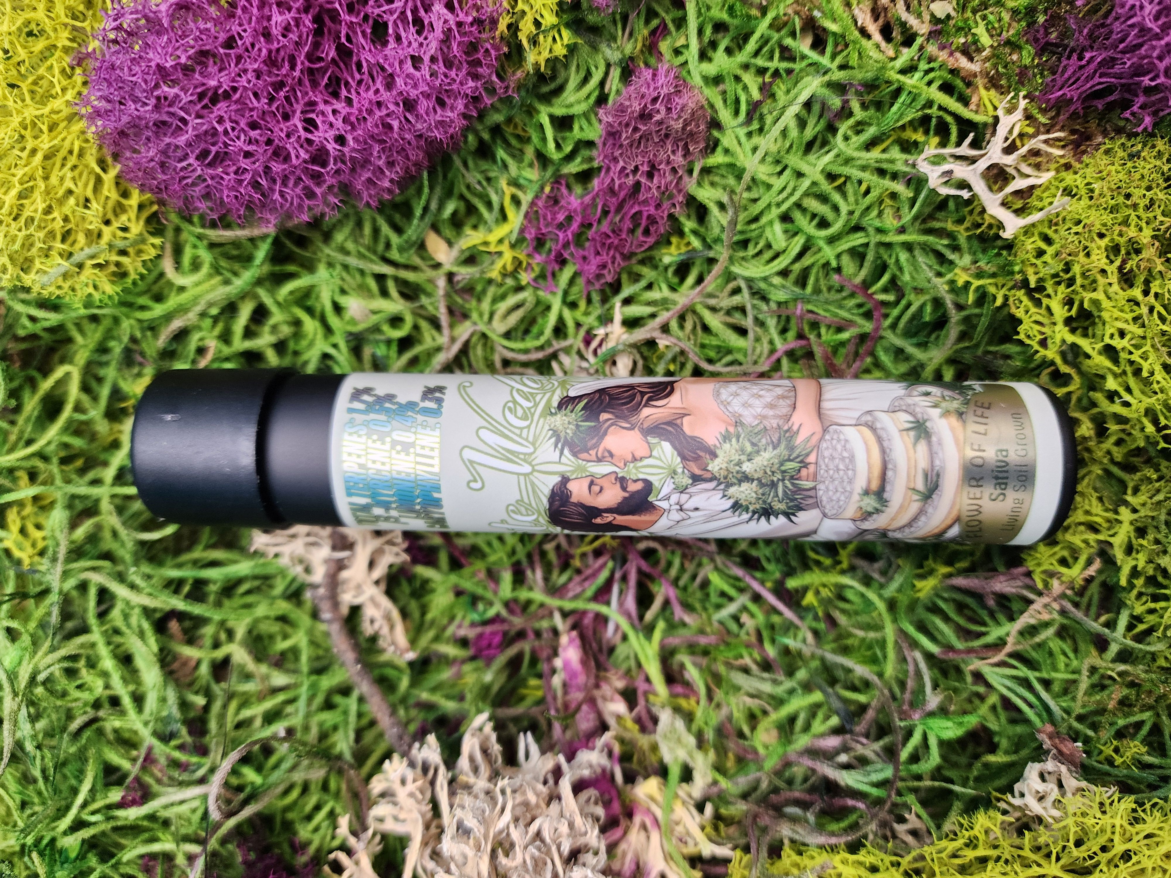 Photograph of product: 1G WHITE WEDDING PRE-ROLL