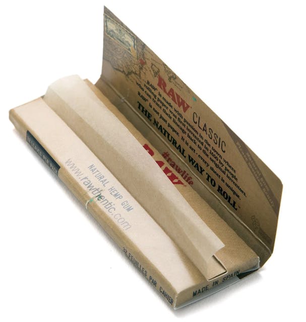 Photograph of product: Raw Rolling Papers 50pk - 