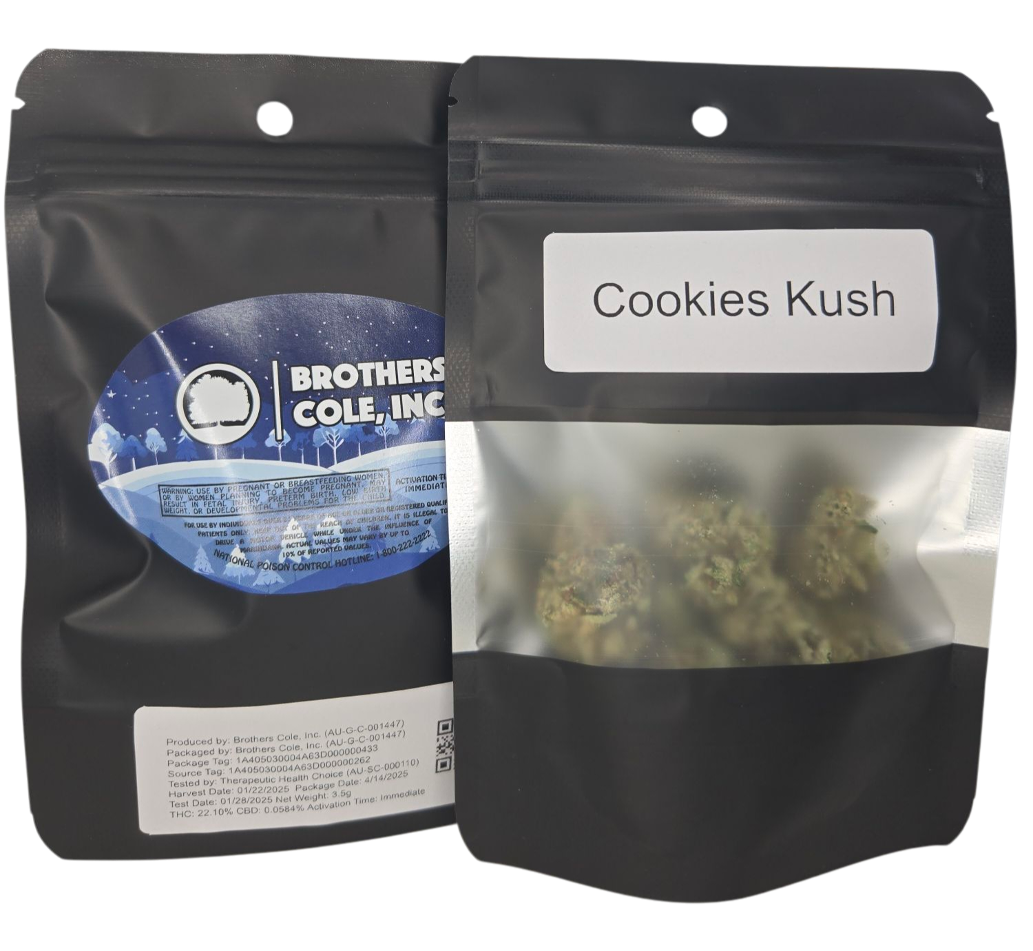 Photograph of product: COOKIES KUSH | PRE-PACK - 3.5g