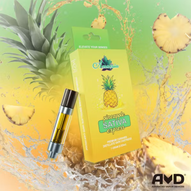 Photograph of product: Amnesia - Cart - Pineapple Express
