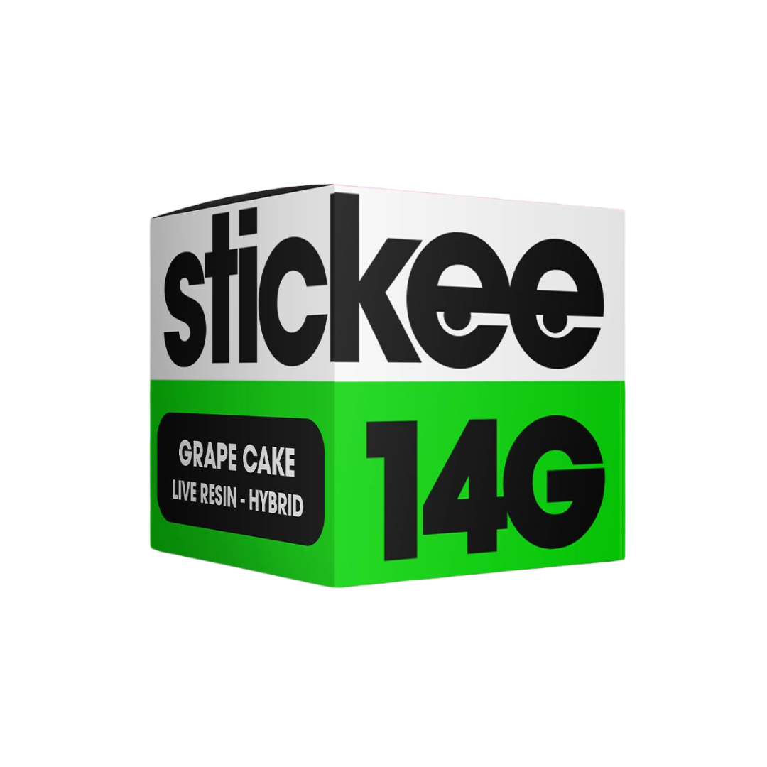 Photograph of product: Stickee - 14g Live Resin - Grape Cake
