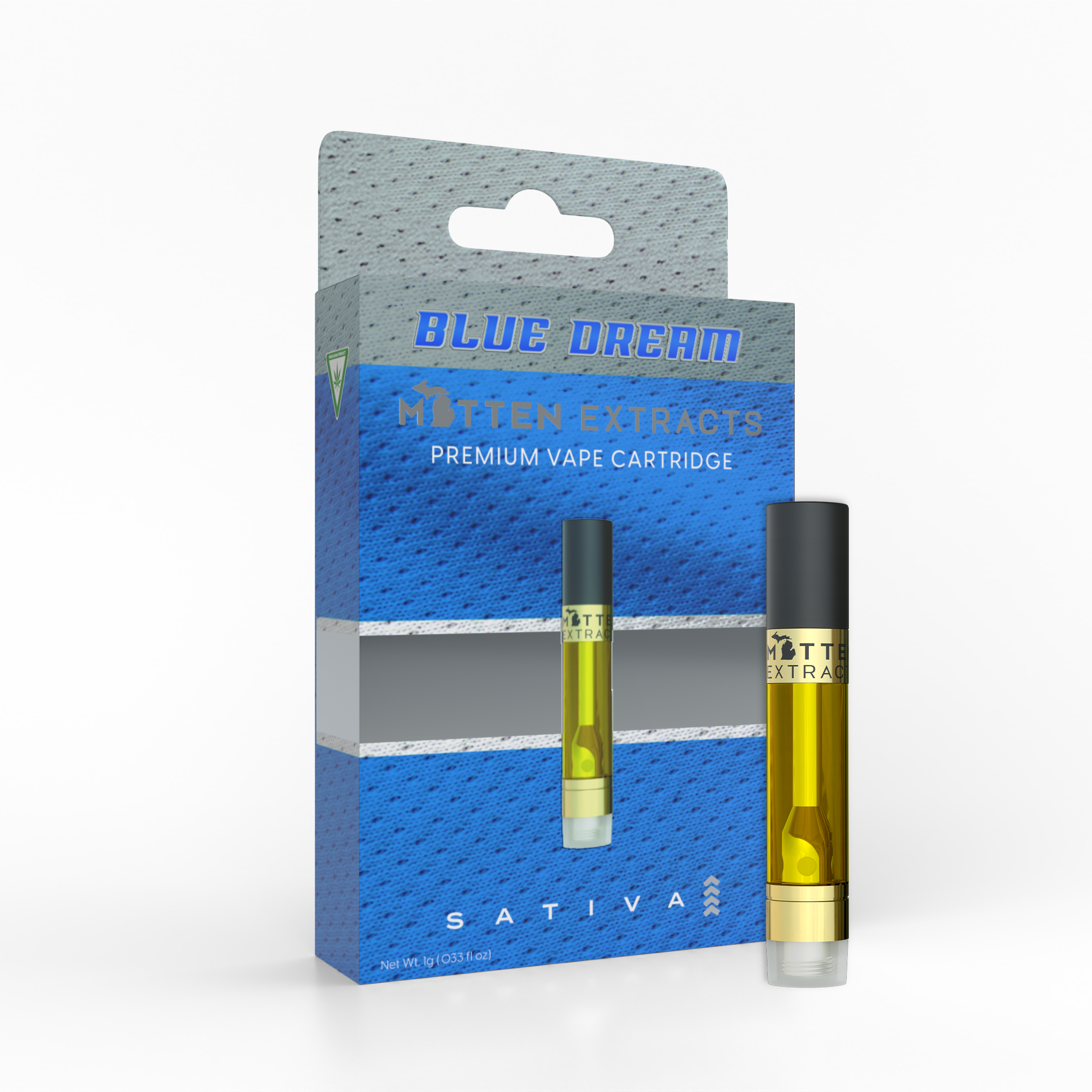Photograph of product: Blue Dream Cartridge | Mitten Extracts