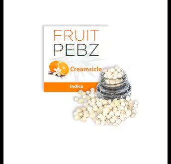 Photograph of product: Creamsicle Fruit Pebz - by Canna Whupass