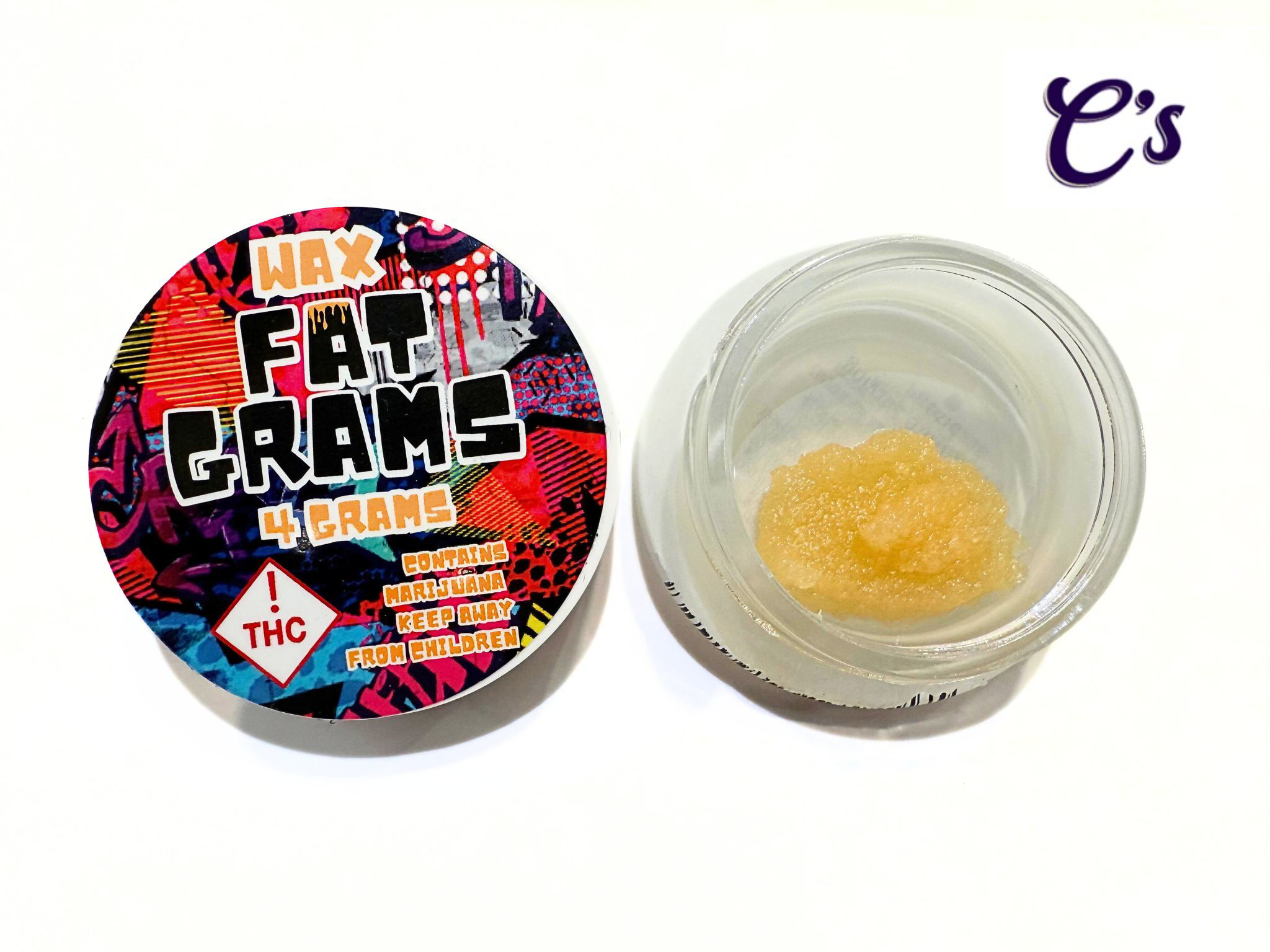 Photograph of product: Fat Grams | Wax Bucket (S/H) Fruit Cake 4g