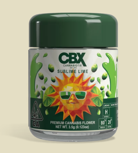 Photograph of product: Cannabiotix 3.5g Sublime Lime