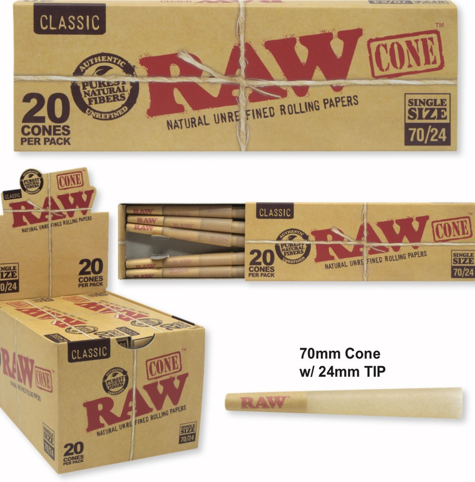 Photograph of product: Cones | 1 1/4 | 20 pk | Raw