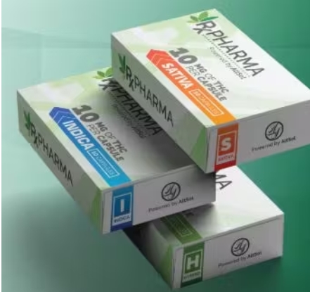 Photograph of product: RX Pharma | 50 MG TH-oui Capsule | Hybrid