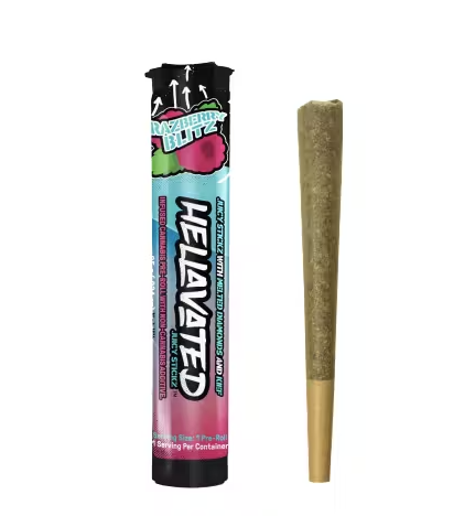 Photograph of product: Razberry Blitz 0.75g Infused Pre-Roll