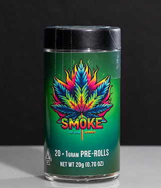 Photograph of product: Smoke Runtz Chacha Citrus Hybrid Preroll 20pk 20g