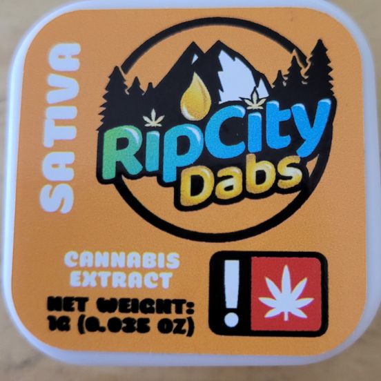 Photograph of product: Rip City Dabs Cured Resin 1g: Dream Queen - 