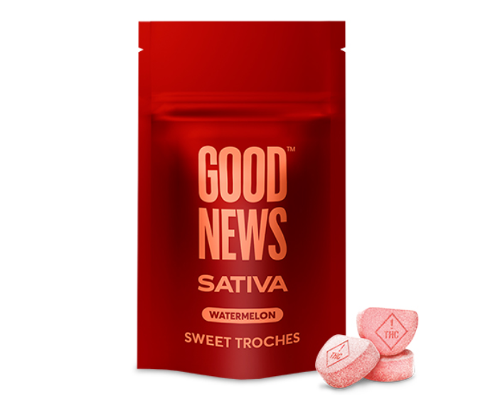 Photograph of product: Watermelon | 10mg Troches | 10pk