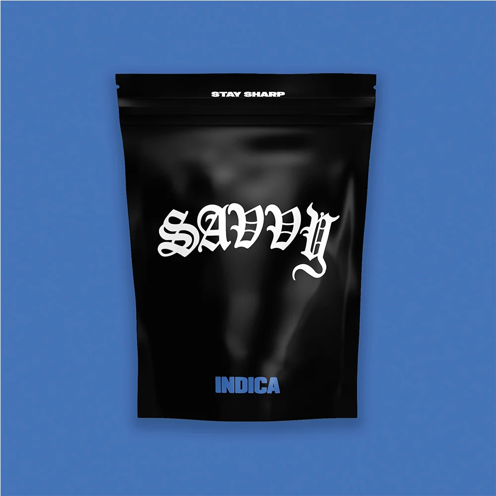 Photograph of product: Savvy Smalls Pre-Pack - Guerilla Grape - 3.5g