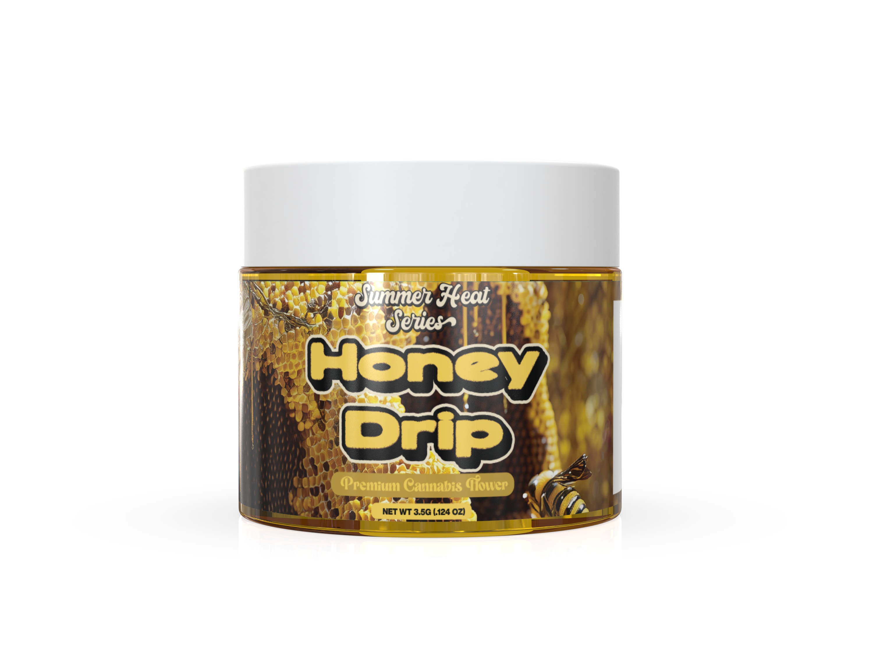 Photograph of product: 3.5g Honey Drip Flower