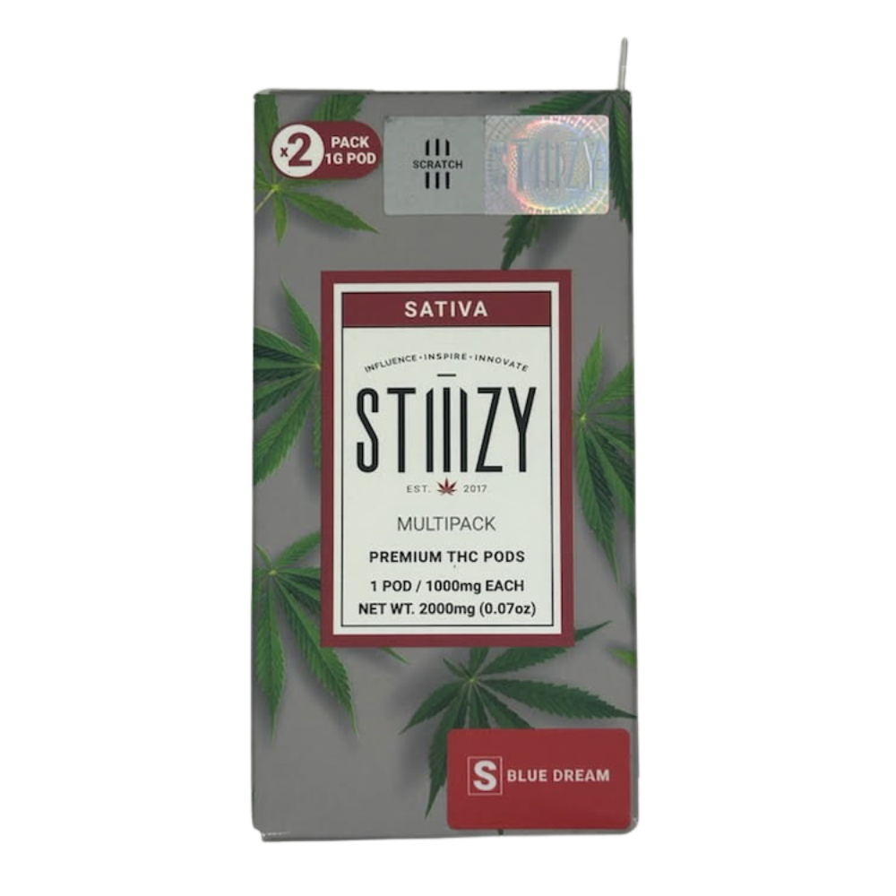 Photograph of product: Stiiizy Blue Dream 1G Pod 2 Pack