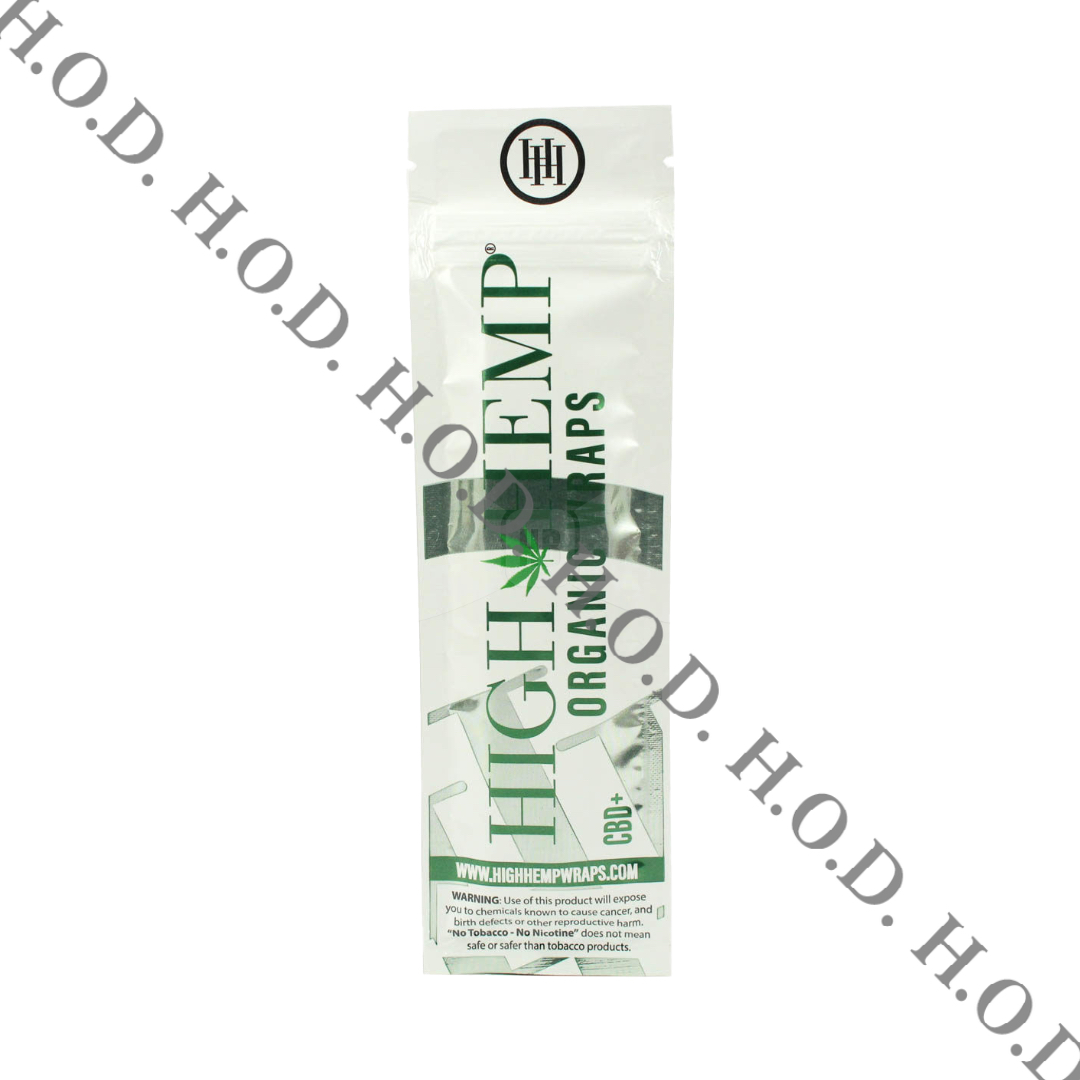 Photograph of product: High Hemp Organic Natural Hemp Wrap 2 Pack