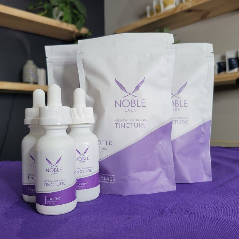 Photograph of product: Noble Labs | 50mg | 20:1 | Tincture