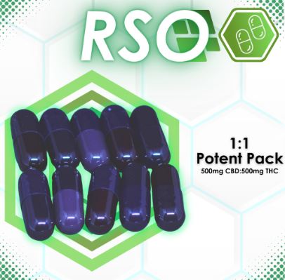 Photograph of product: (15827) 1:1 RSO Potent Pack