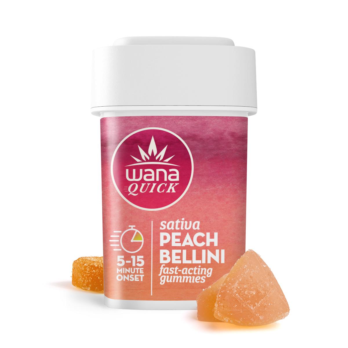 Photograph of product: Peach Bellini | Gummies 100mg
