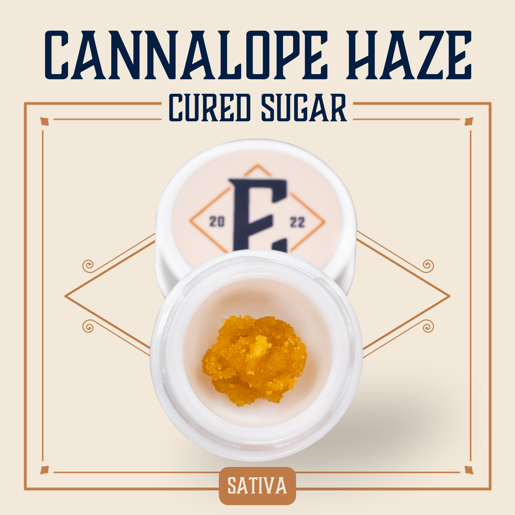 Photograph of product: Cannalope Haze Cured Sugar