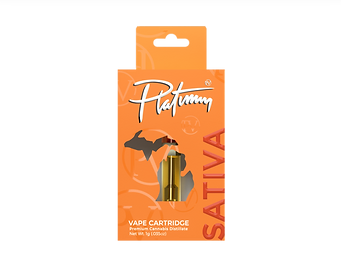 Photograph of product: Platinum Vape Cartridge |  Lemon Berry Tart