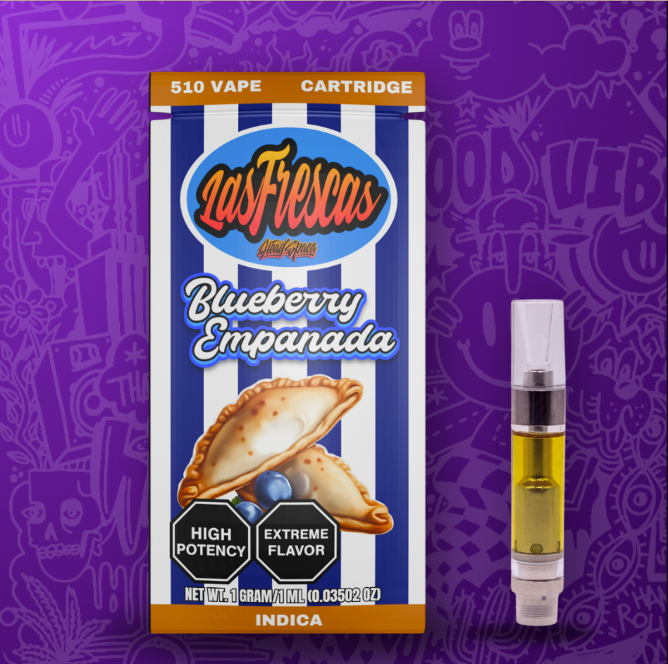 Photograph of product: Las Frescas: Blueberry Empanada Cart