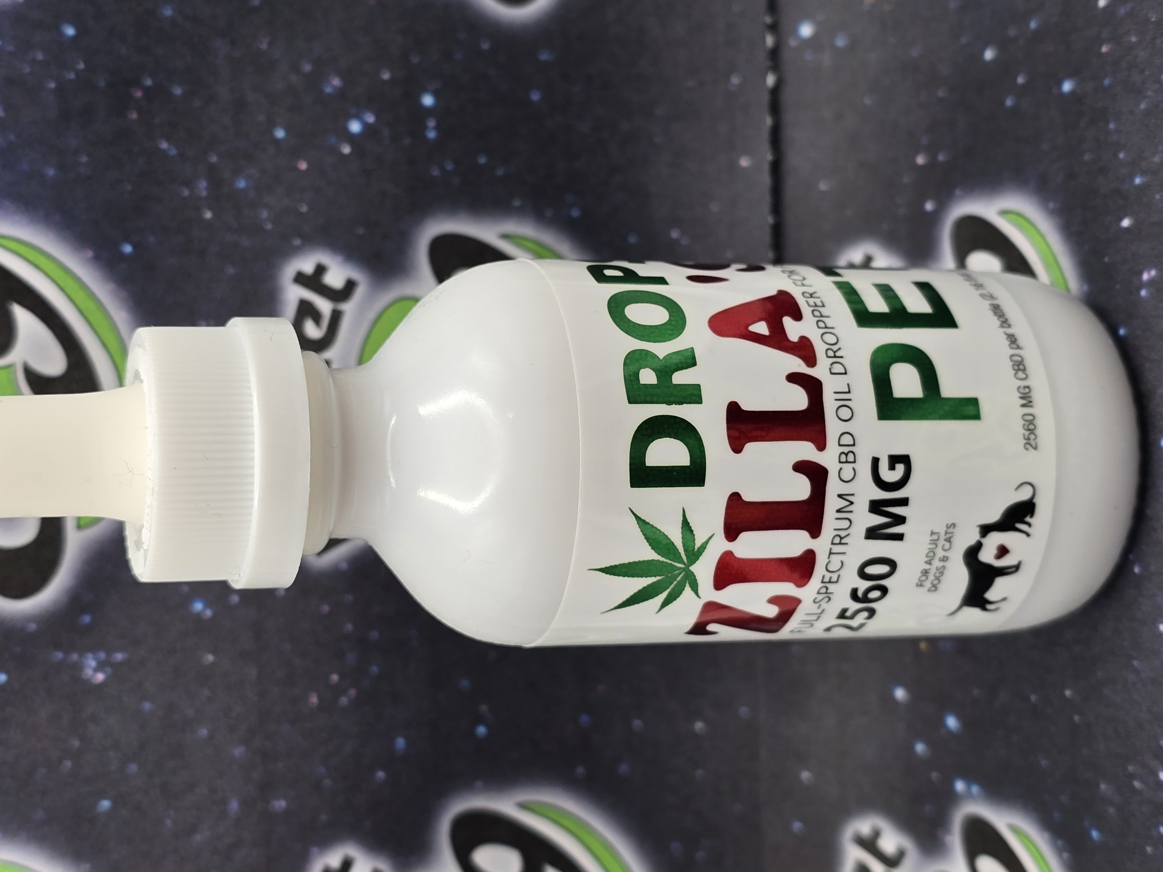 Photograph of product: Zilla's | Pet Drops | 2560mg CBD Tincture