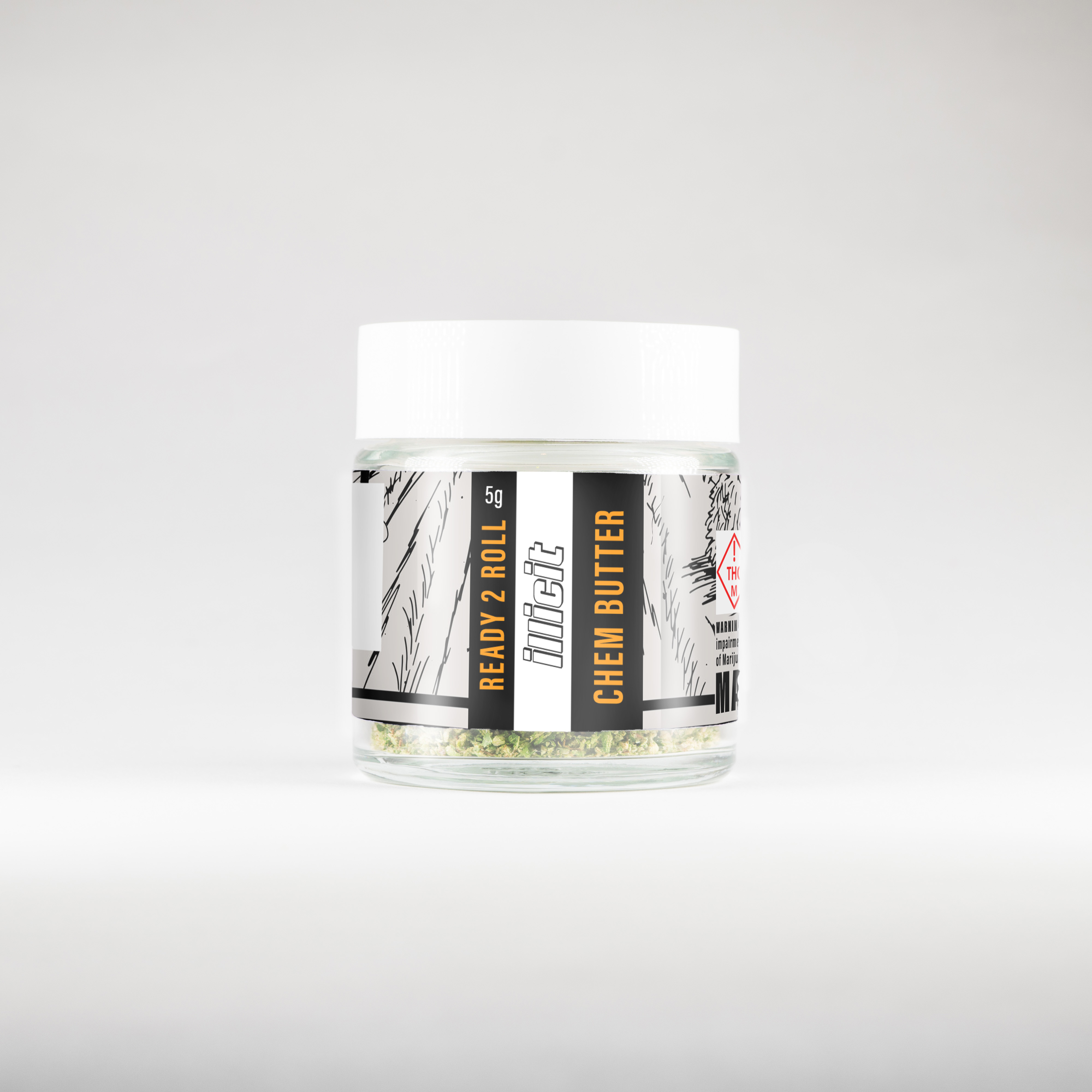 Photograph of product: Chem Butter Ready2Roll Flower 5g