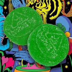 Photograph of product: Sapura - AMPED UP Apple Gummies (5mg/100mg)