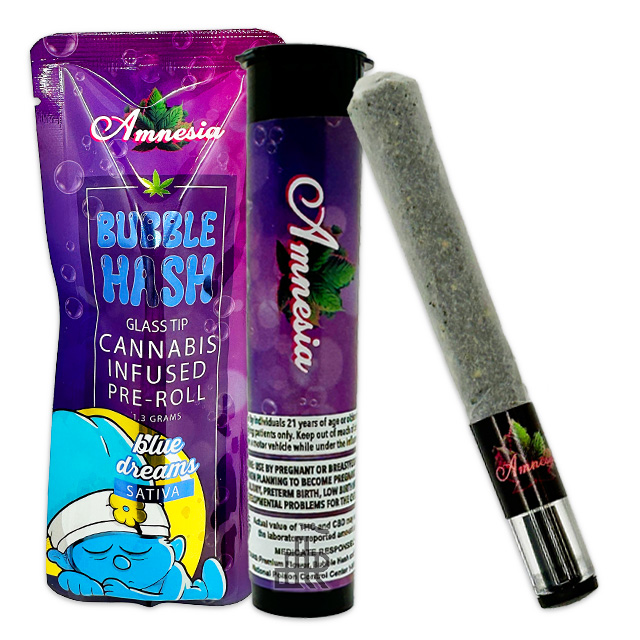 Photograph of product: Blue Dream | Bubble au chocolat Infused | Glass Tip