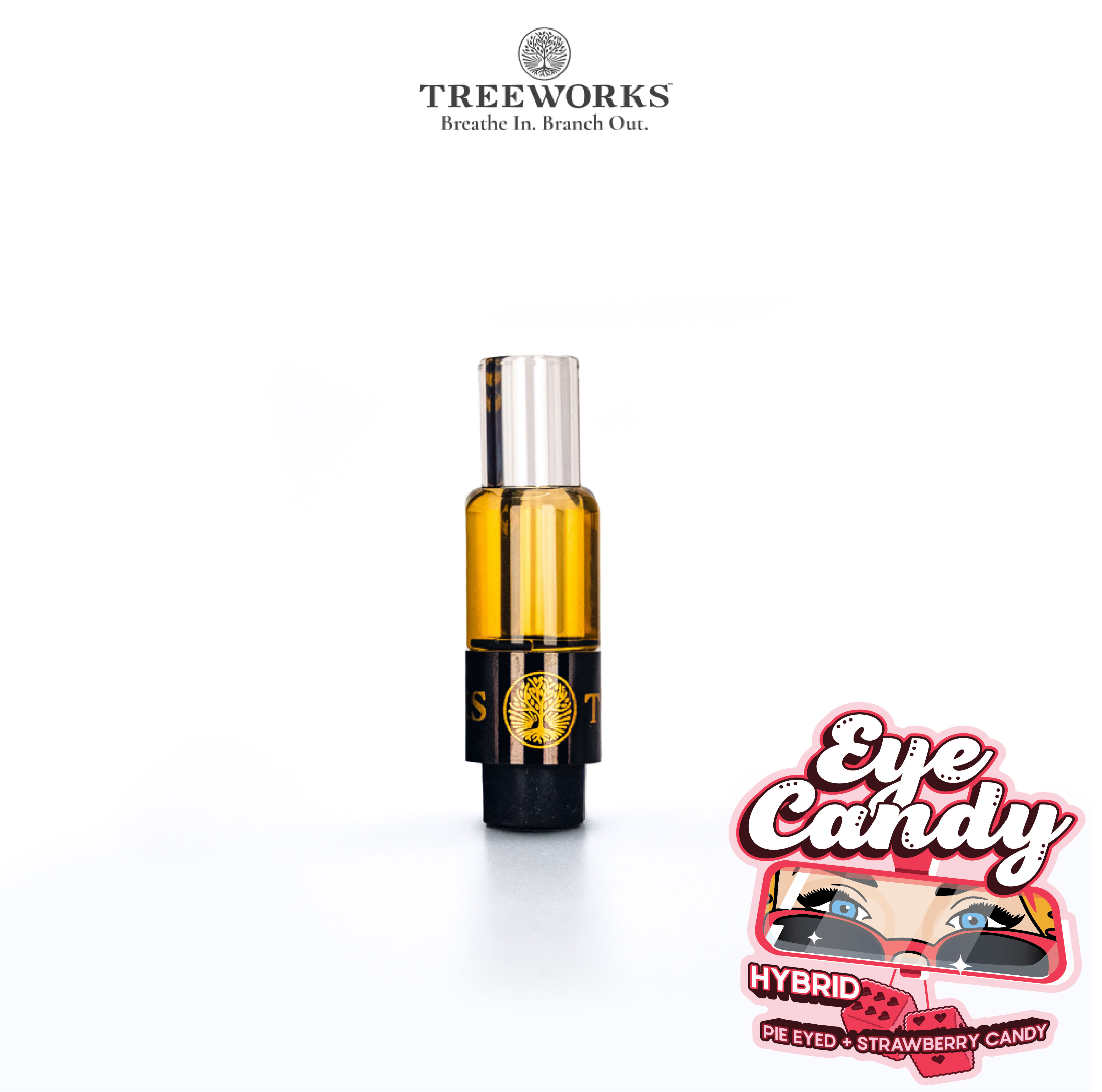 Photograph of product: Eye Candy 510 Cart | Live Rosin