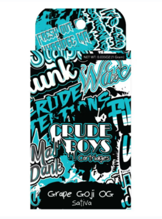 Photograph of product: Crude Boys | Grape Goji | Vape | 1g