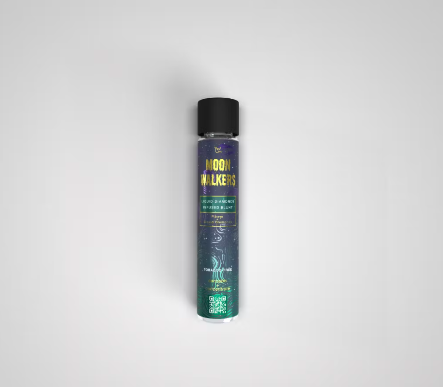 Photograph of product: Pre-Roll Moon Walkers Liquid Diamonds Applescotti | 1g