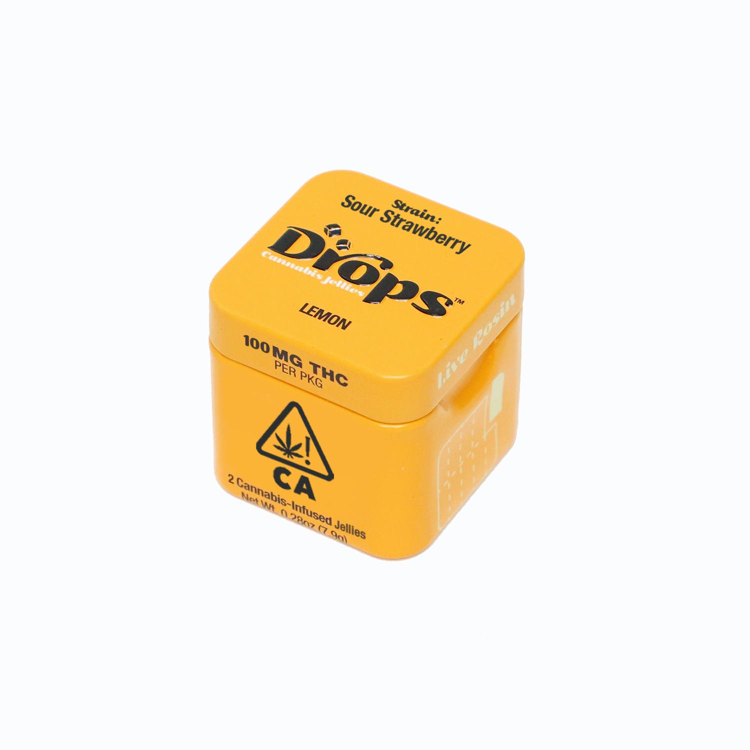 Photograph of product: Lemon Rosin Infused Gummy (2pk)